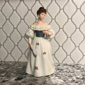 Homco Victorian porcelain figurine